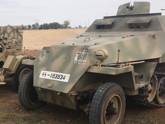 Solido 1/50 - Blindé SdKfz 251 Mg42 - Armée Allemande WW2 - Gris - Édition Limitée France